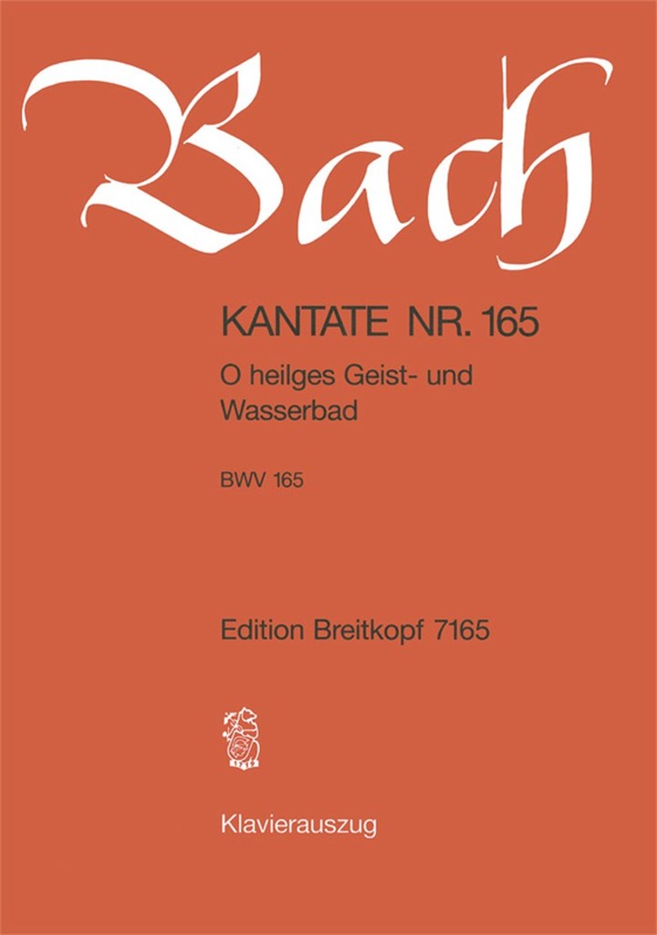 Cantata BWV 165 O Heilges Geist